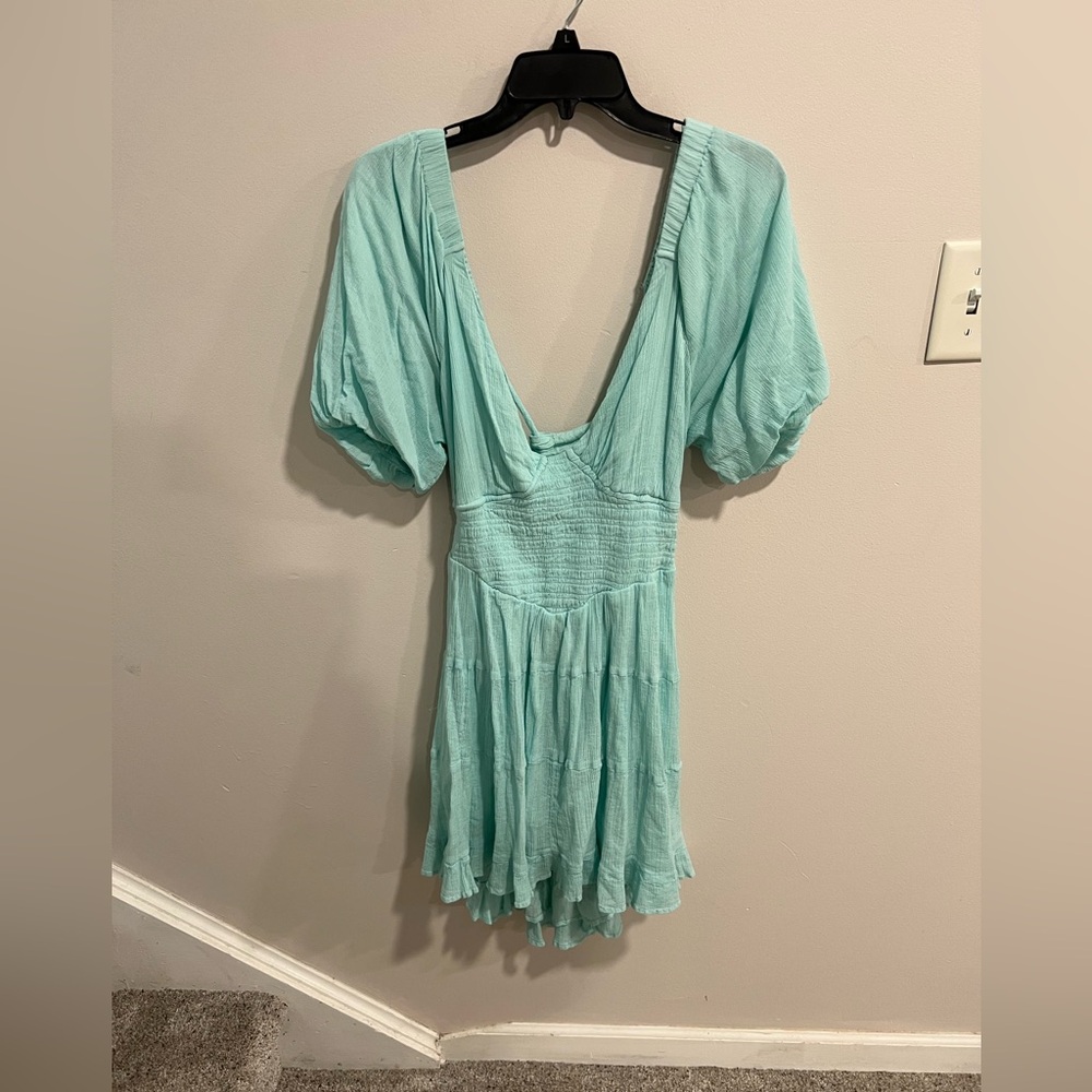 Free People PERFECT DAY A-LINE MINIDRESS - Picture 3 of 7